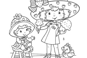 Strawberry Shortcake Coloring Pages / Cool coloring pages / 22
