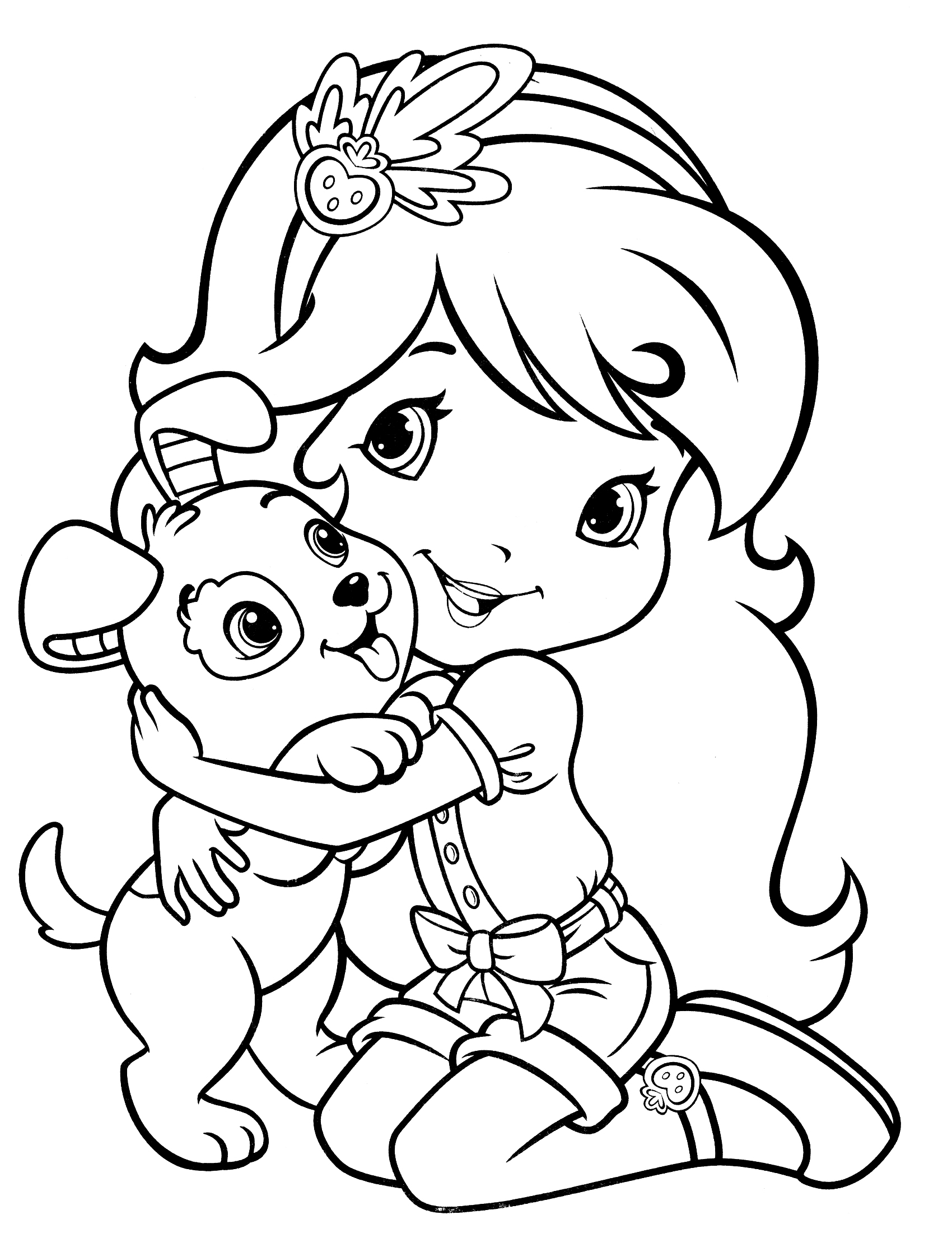  Strawberry Shortcake Coloring Pages / Cool coloring pages / 24
