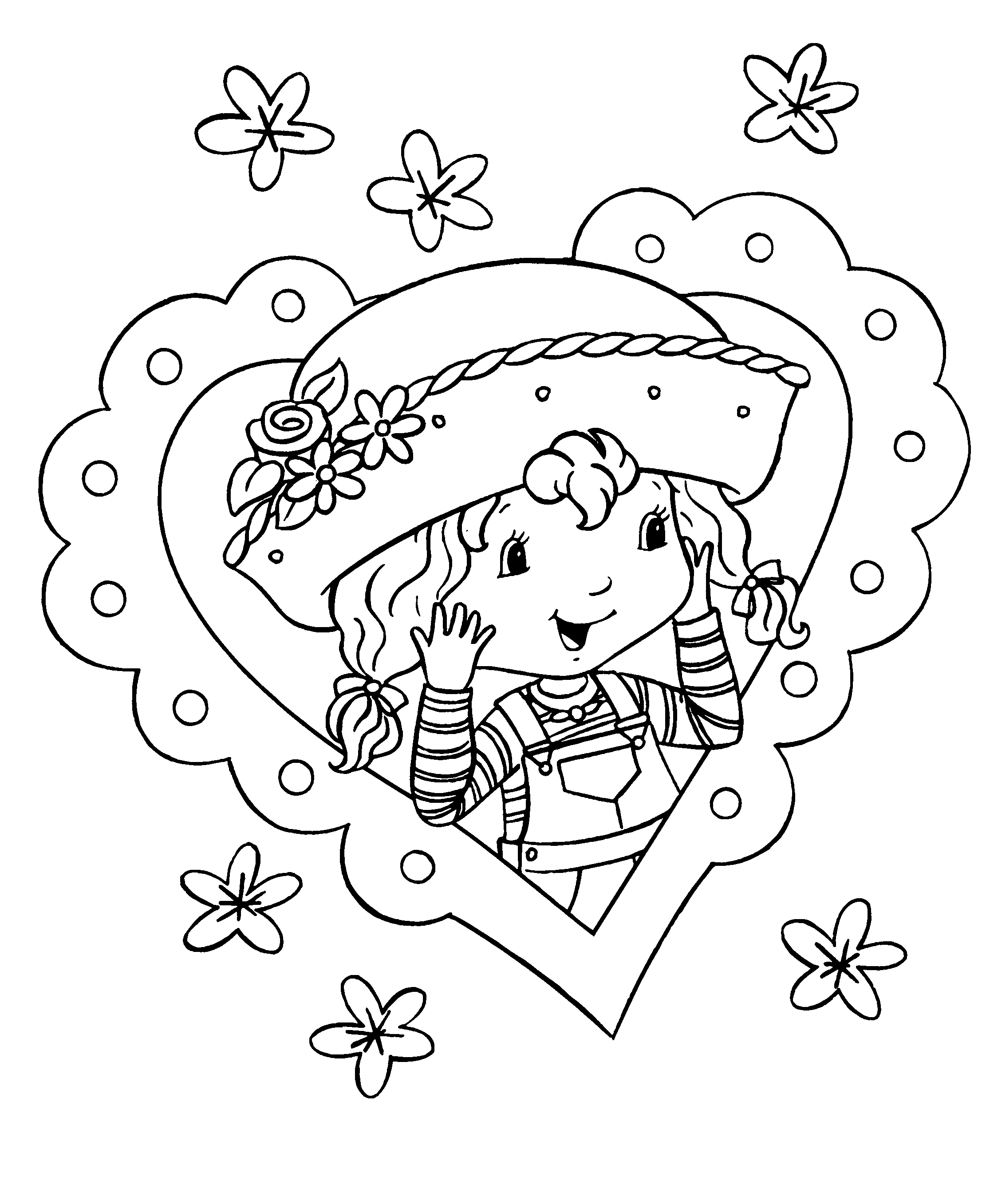  Strawberry Shortcake Coloring Pages / Cool coloring pages / 26