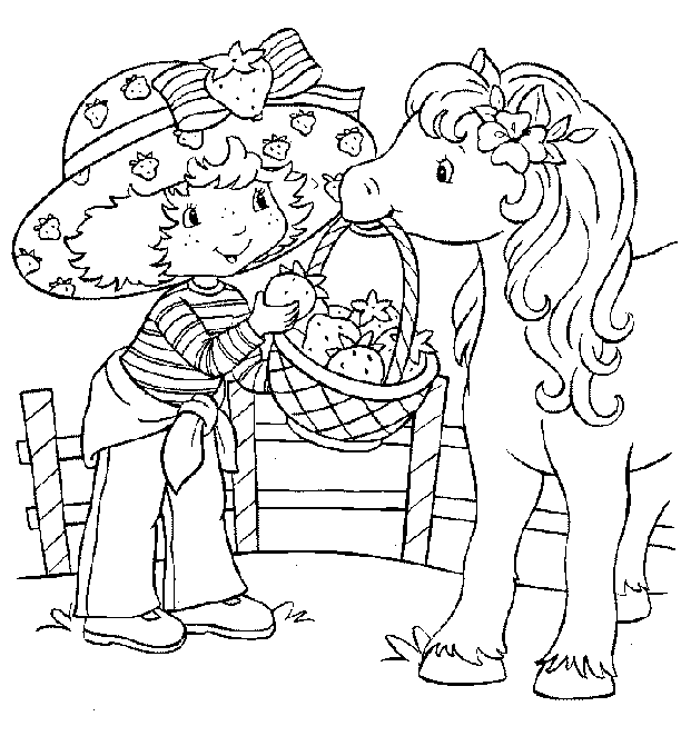 Strawberry Shortcake Coloring Pages / Cool coloring pages / 28