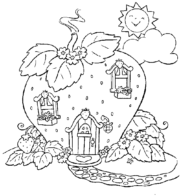 Strawberry Shortcake Coloring Pages / Cool coloring pages / 3