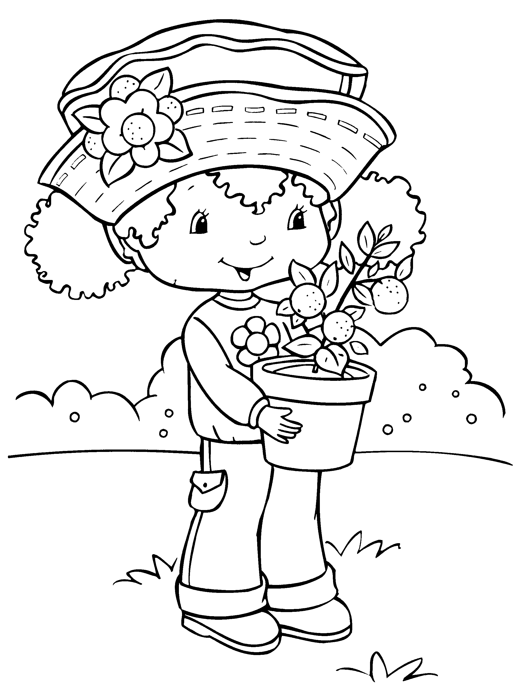  Strawberry Shortcake Coloring Pages / Cool coloring pages / 4