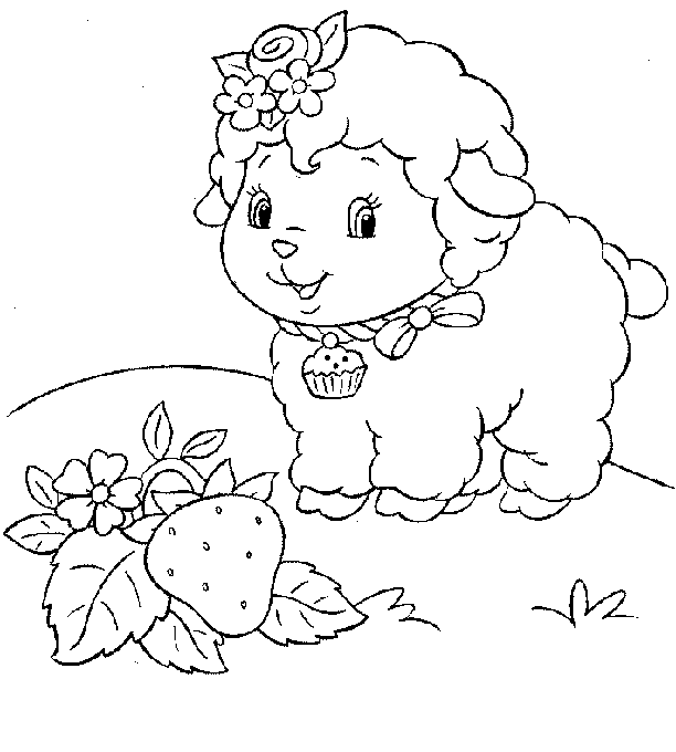 Strawberry Shortcake Coloring Pages / Cool coloring pages / 5