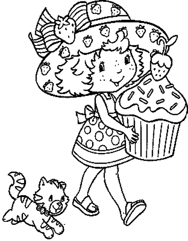 Strawberry Shortcake Coloring Pages / Cool coloring pages / 7