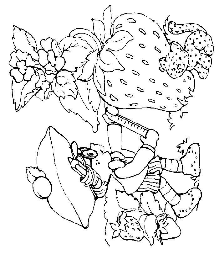 Strawberry Shortcake Coloring Pages / Cool coloring pages / 9