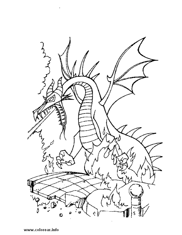 Tattoo Dragon Coloring Pages | Colouring pages | #40
