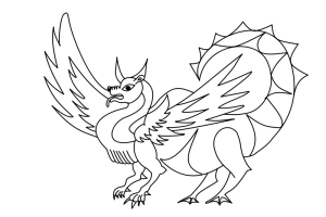 Tattoo Dragon Coloring Pages | Colouring pages | #42
