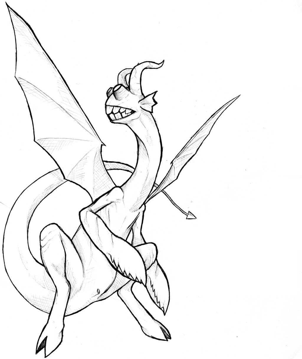  Tattoo Dragon Coloring Pages | Colouring pages | #43