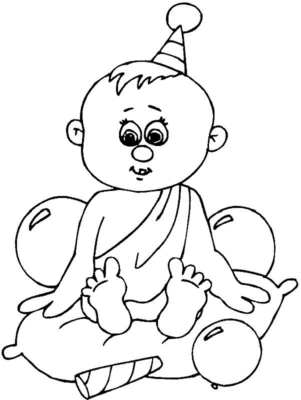 Baby Coloring pages | Coloring pages for girls |  #14