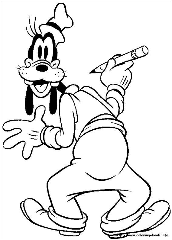  Disney coloring pages | Goofy | #