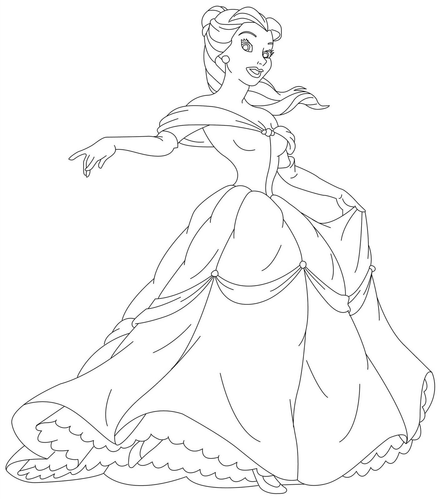 Disney coloring pages | Princess | #3
