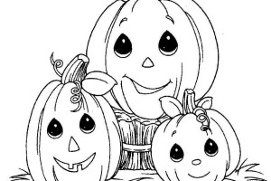 Halloween coloring pages | Family pumpkin