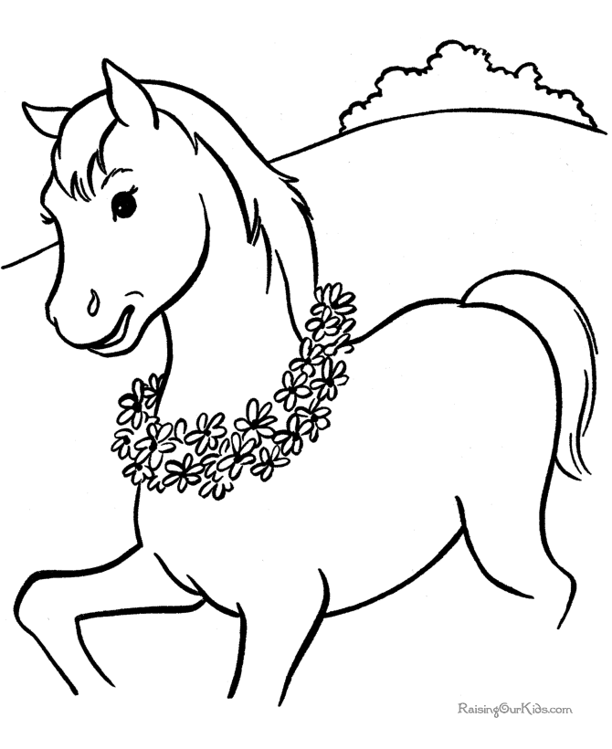 Horse coloring pages | FREE coloring pages | #14