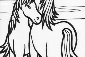 Horse coloring pages | FREE coloring pages | #15