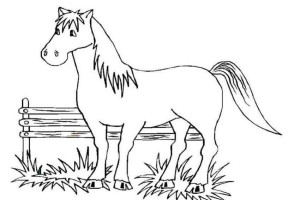 Horse coloring pages | FREE coloring pages | #16