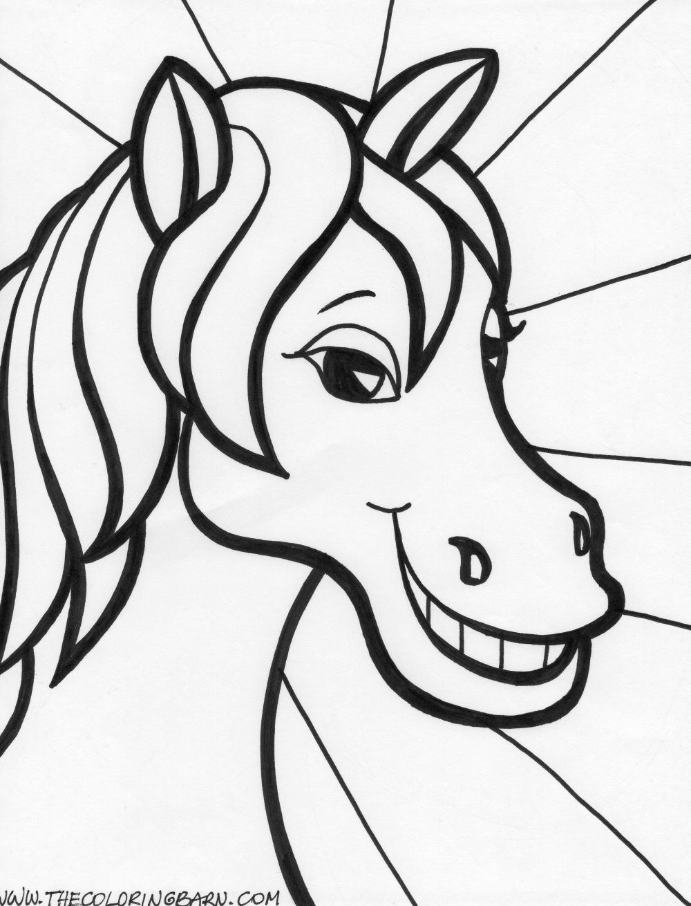  Horse coloring pages | FREE coloring pages | #18