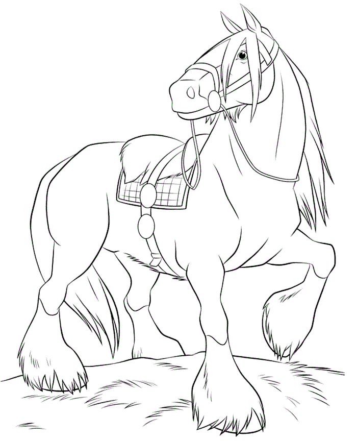 Horse coloring pages | FREE coloring pages | #23
