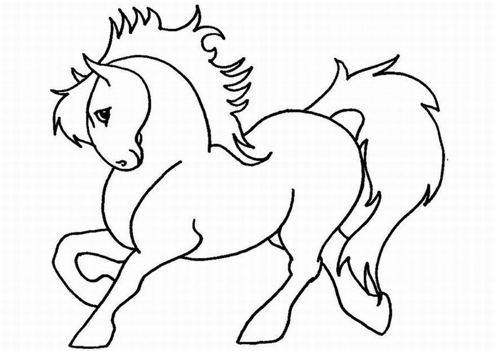  Horse coloring pages | FREE coloring pages | #8