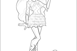 Monster high coloring pages | Coloring pages for girls | #8