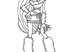 Monster high coloring pages | Coloring pages for girls | #9