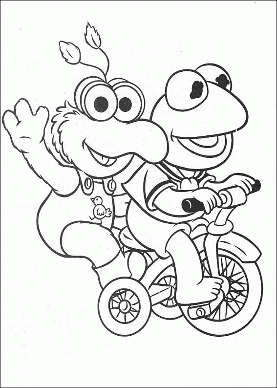 muppet  Baby Coloring pages | Coloring pages for girls |  #