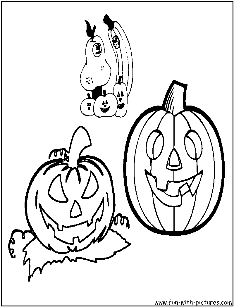  Theme Halloween coloring pages