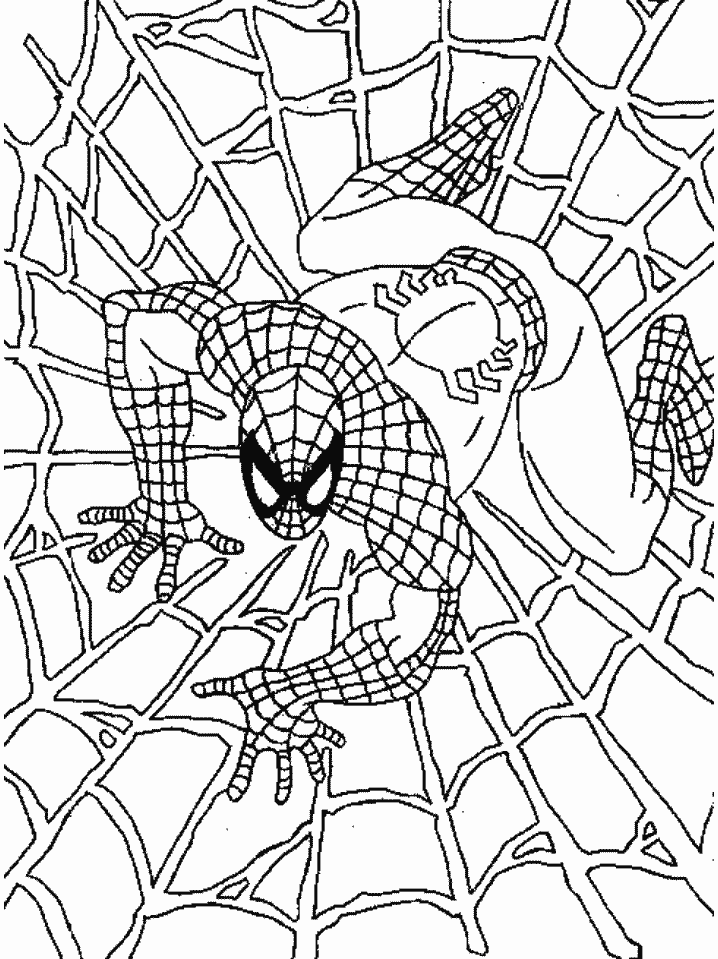 Spiderman Coloring pages | Kids coloring pages | Free coloring pages | #1
