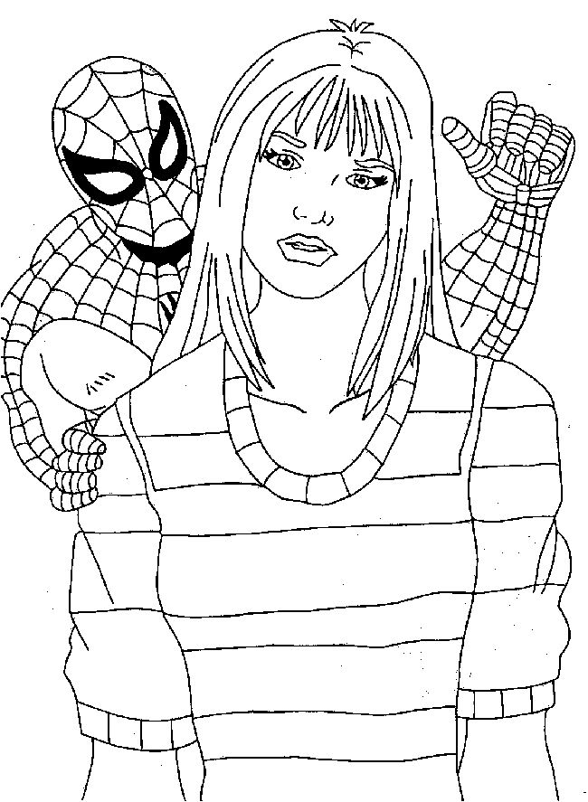  Spiderman Coloring pages | Kids coloring pages | Free coloring pages | #10