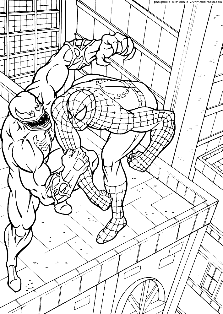 Spiderman Coloring pages | Kids coloring pages | Free coloring pages | #11