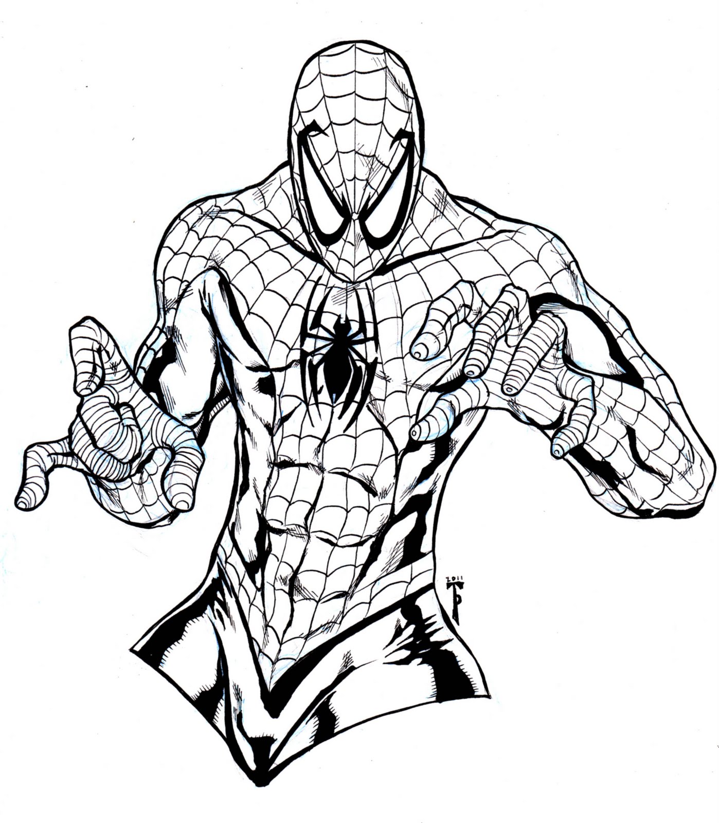  Spiderman Coloring pages | Kids coloring pages | Free coloring pages | #19