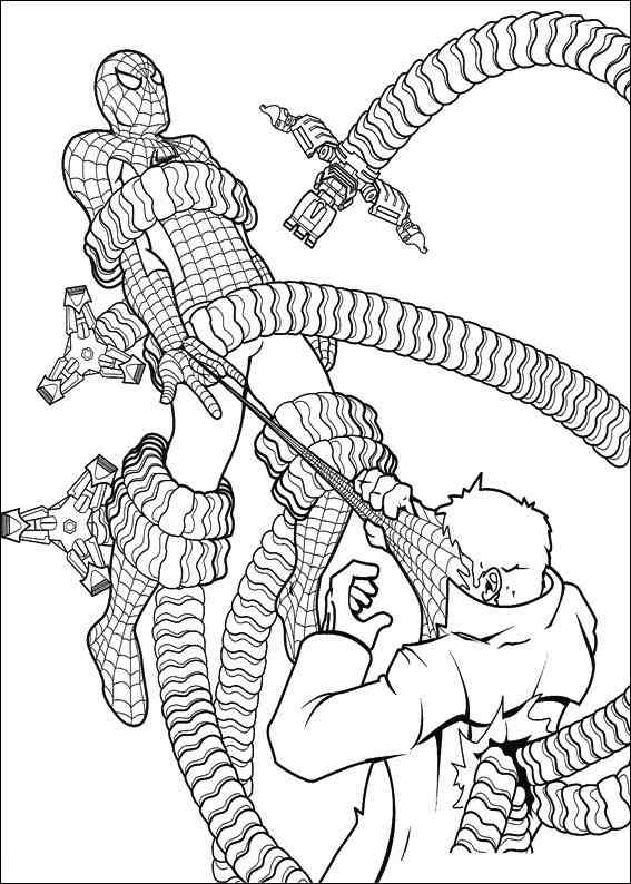  Spiderman Coloring pages | Kids coloring pages | Free coloring pages | #22