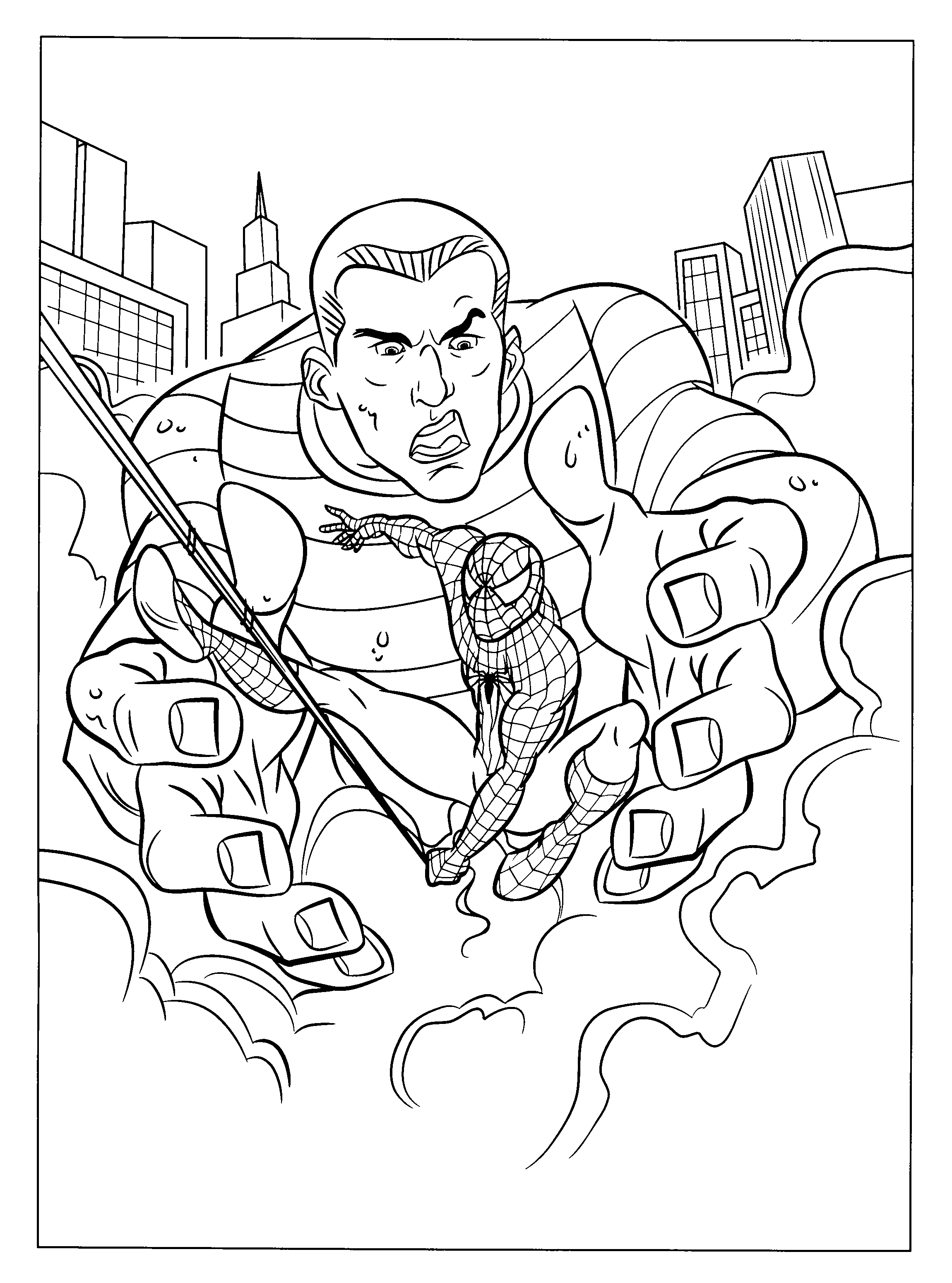 Spiderman Coloring pages | Kids coloring pages | Free coloring pages | #26