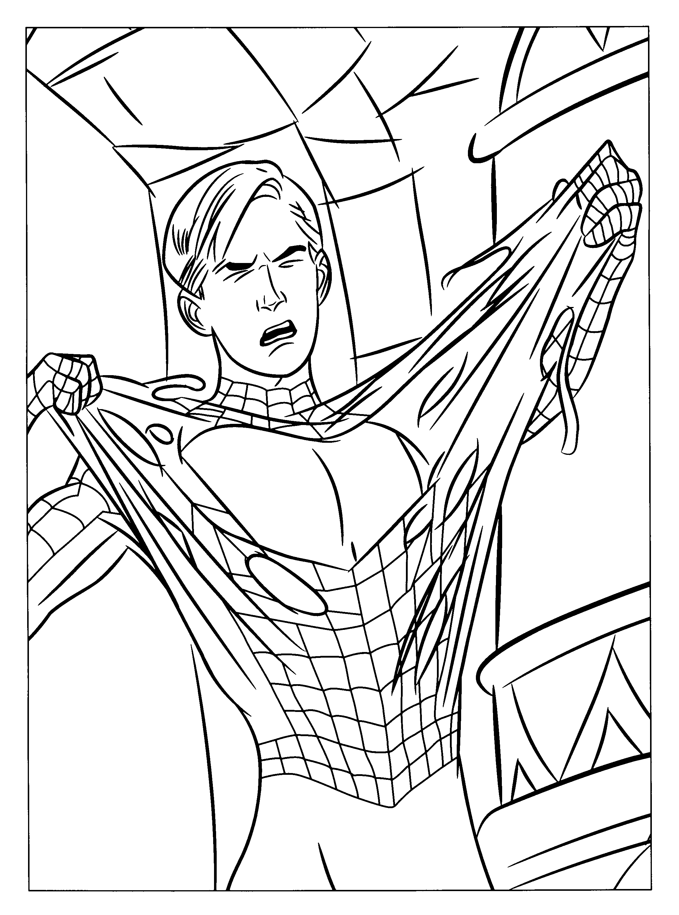 Spiderman Coloring pages | Kids coloring pages | Free coloring pages | #3