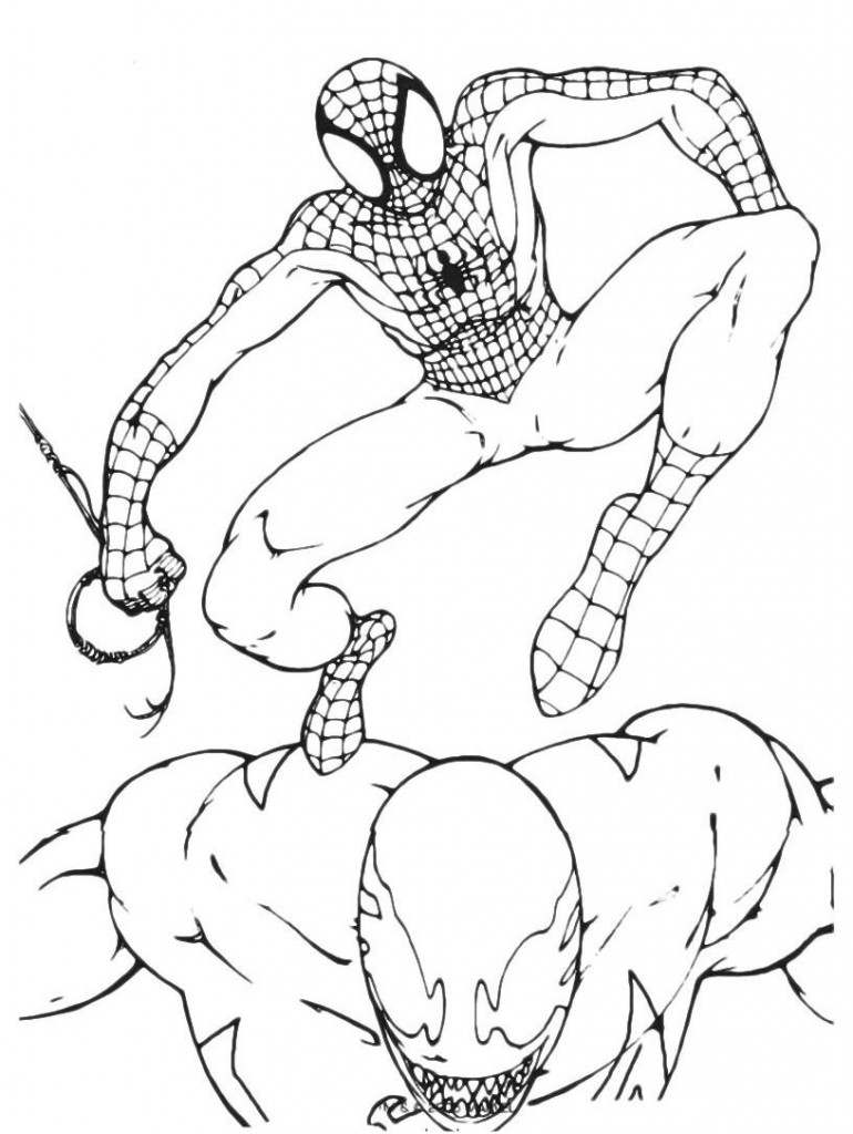  Spiderman Coloring pages | Kids coloring pages | Free coloring pages | #35