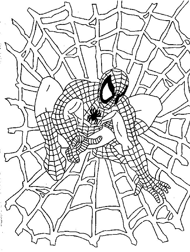  Spiderman Coloring pages | Kids coloring pages | Free coloring pages | #5
