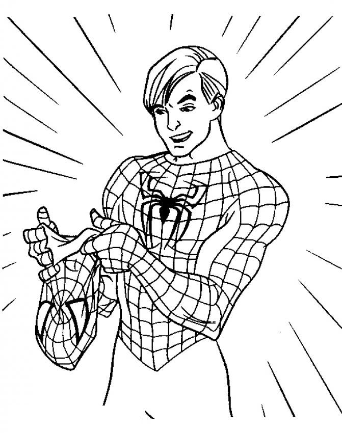  Spiderman Coloring pages | Kids coloring pages | Free coloring pages | #6
