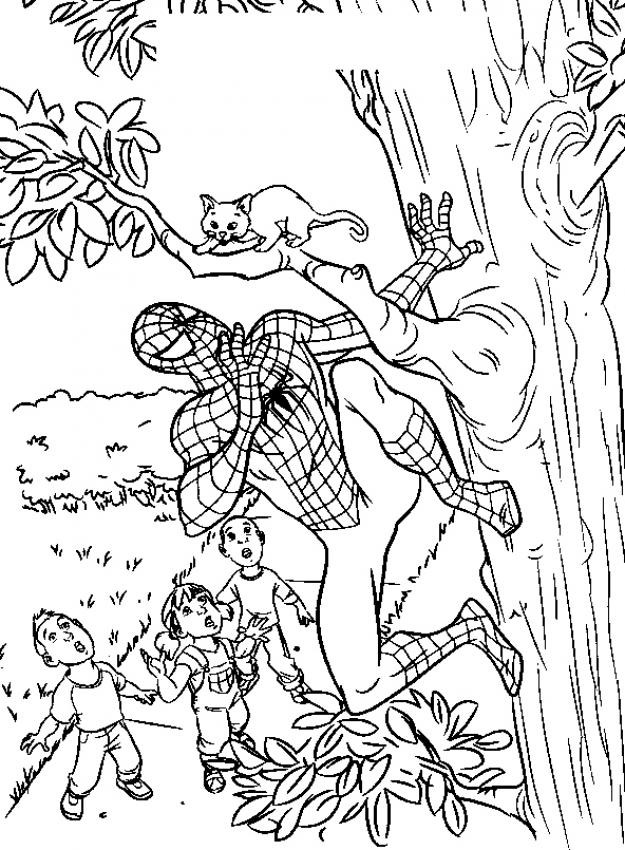  Spiderman Coloring pages | Kids coloring pages | Free coloring pages | #7
