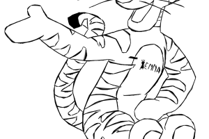 Tiger coloring pages | Animal coloring pages | #18