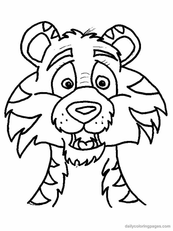  Tiger coloring pages | Animal coloring pages | #20