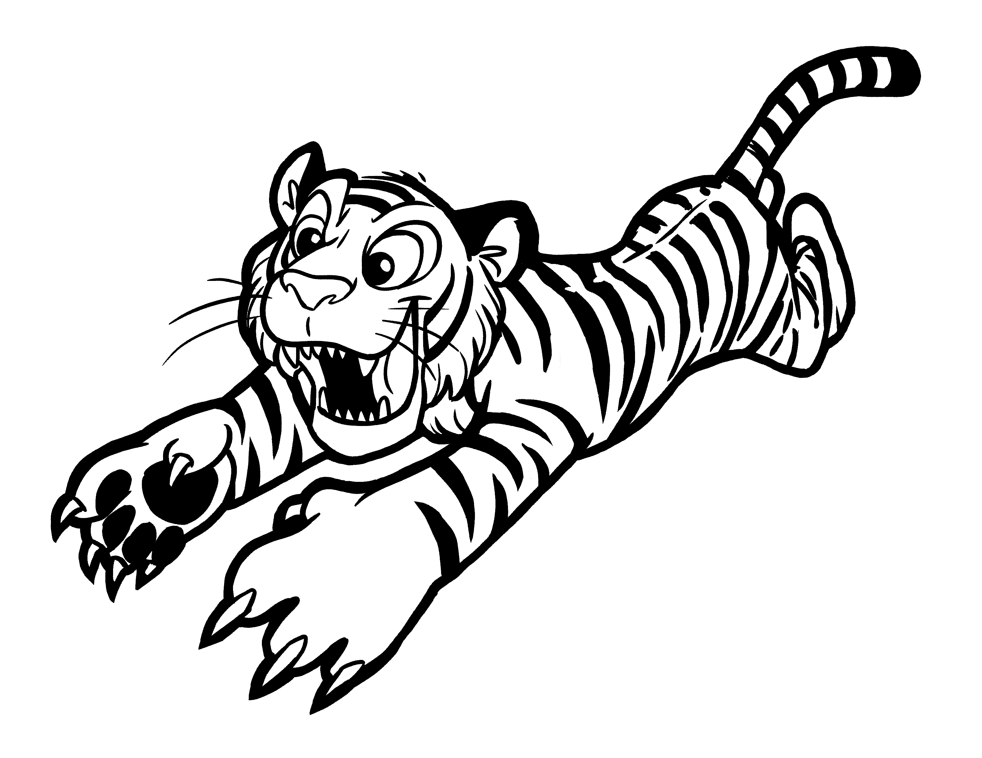  Tiger coloring pages | Animal coloring pages | #3