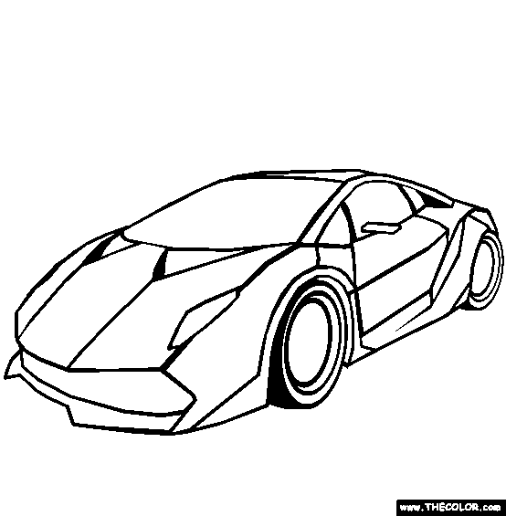 Lamborghini Coloring Pages | Coloring pages of CARS | #11