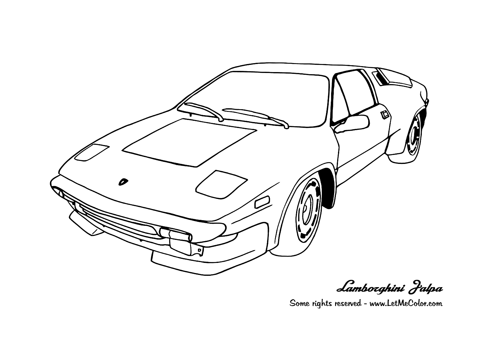 Lamborghini Coloring Pages | Coloring pages of CARS | #22