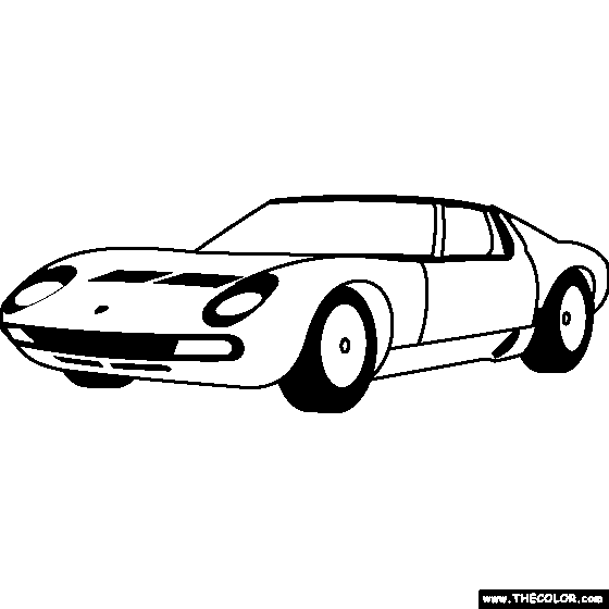 Lamborghini Coloring Pages | Coloring pages of CARS | #23