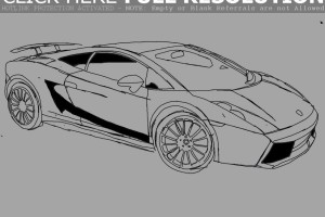 Lamborghini Coloring Pages | Coloring pages of CARS | #25