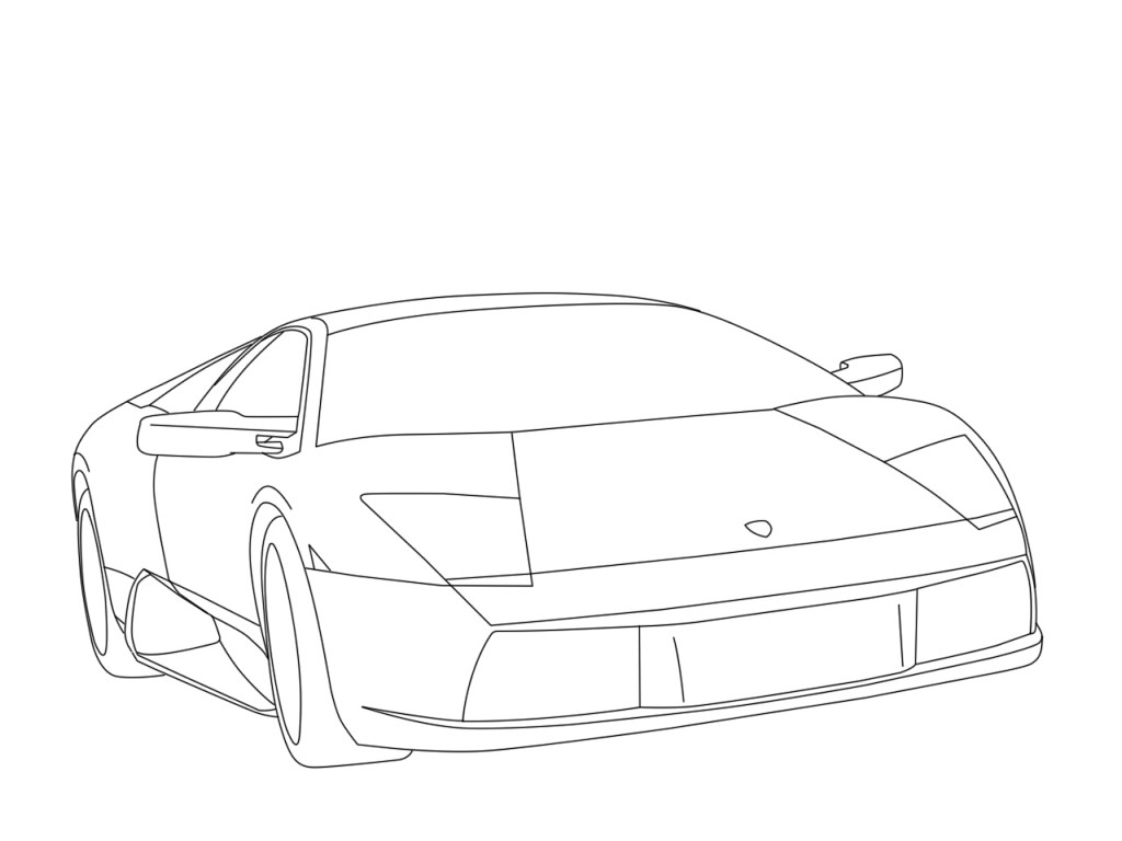  Lamborghini Coloring Pages | Coloring pages of CARS | #27