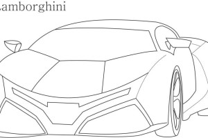 Lamborghini Coloring Pages | Coloring pages of CARS | #34