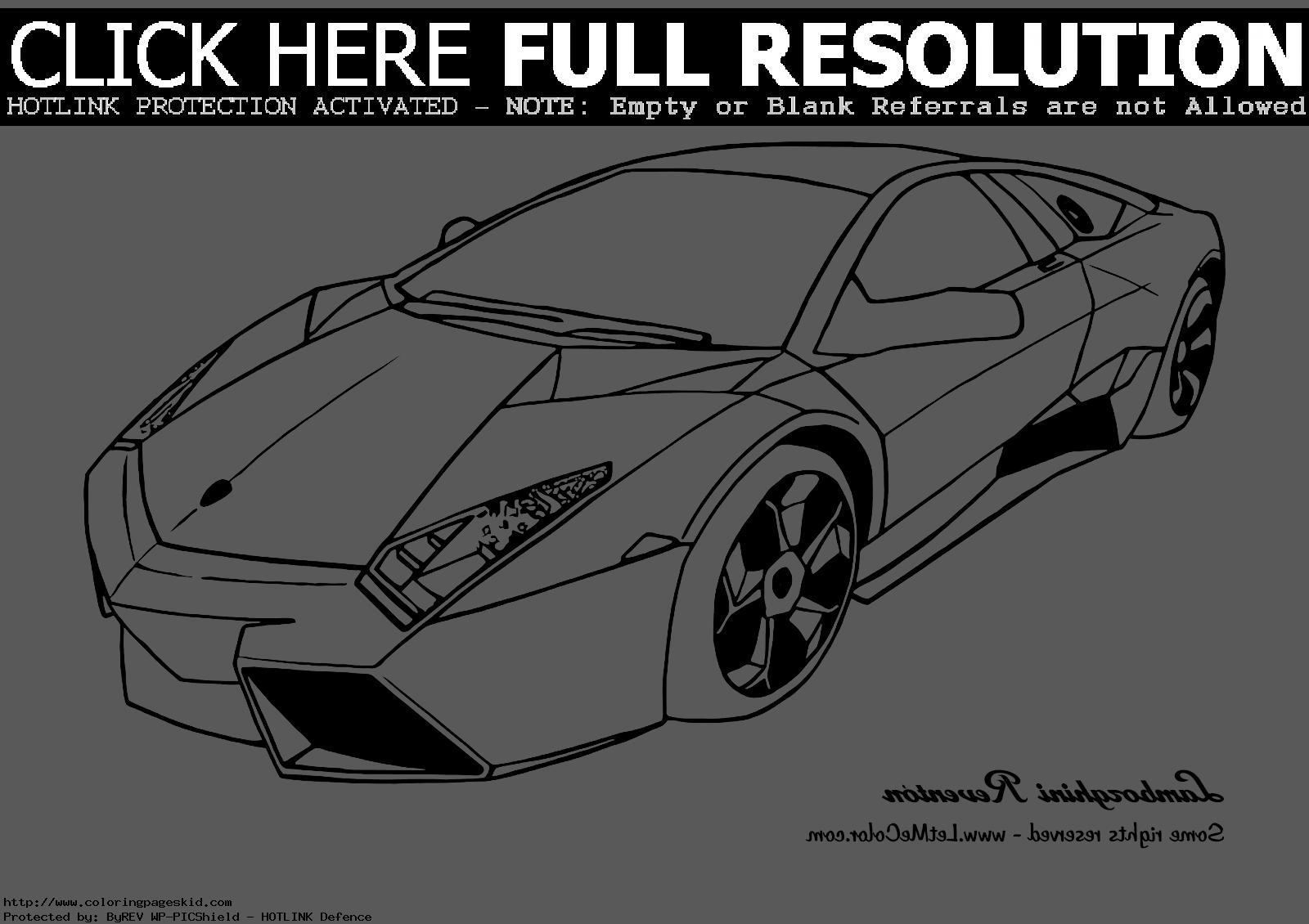 Lamborghini Coloring Pages | Coloring pages of CARS | #36