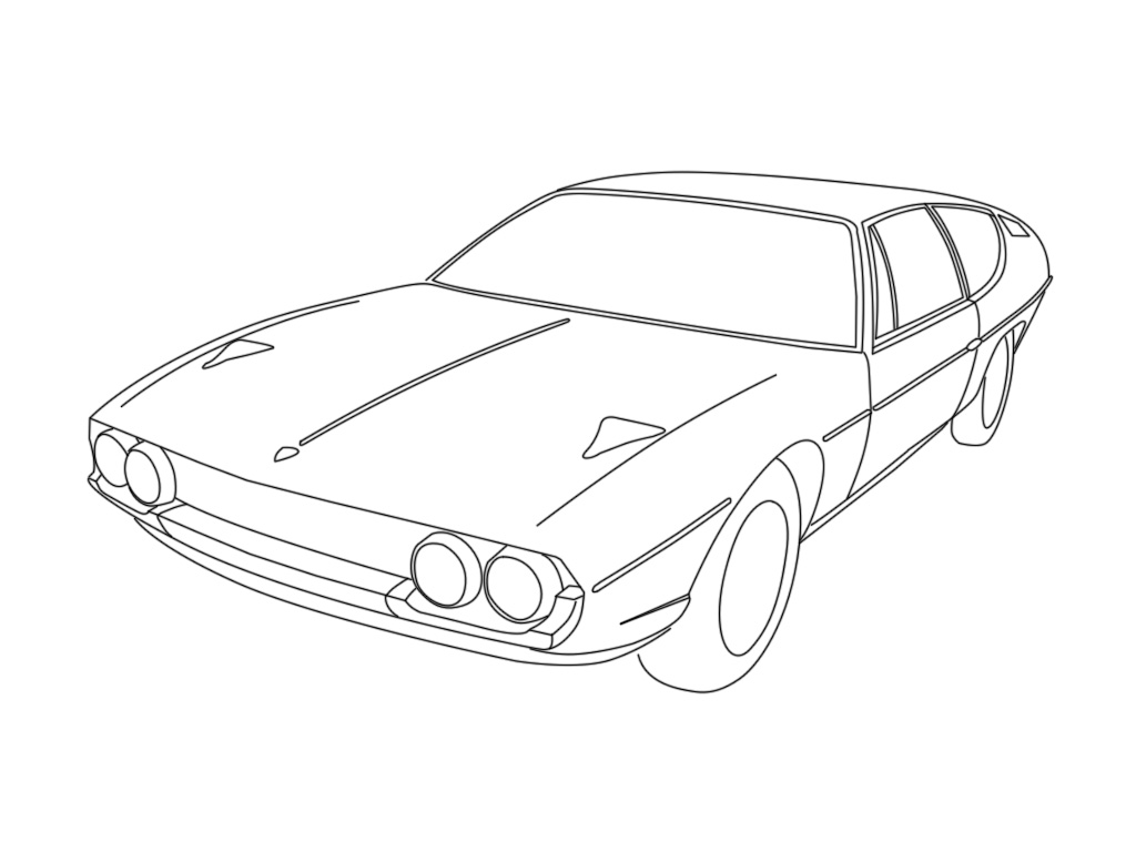  Lamborghini Coloring Pages | Coloring pages of CARS | #38