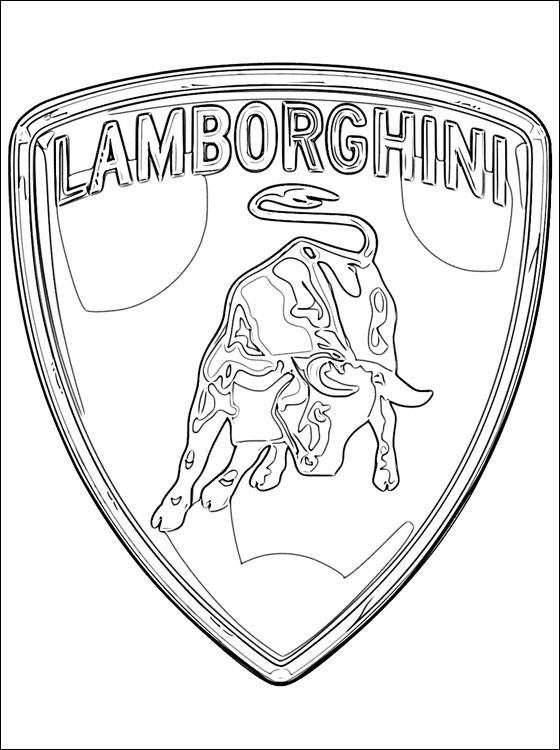  Lamborghini Coloring Pages | Coloring pages of CARS | #5