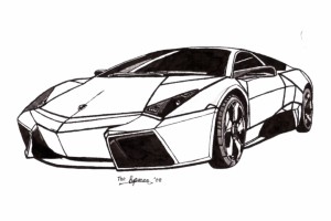 Lamborghini Coloring Pages | Coloring pages of CARS | #7